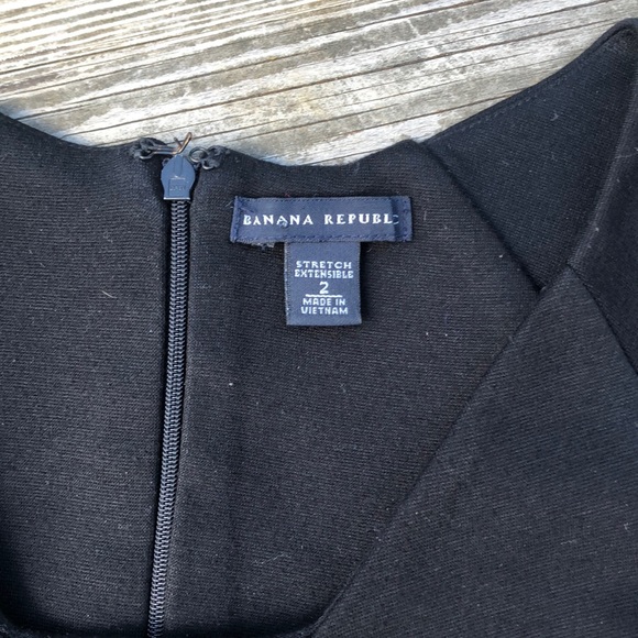 Banana Republic Little Black Stretch Dress - Picture 3 of 5